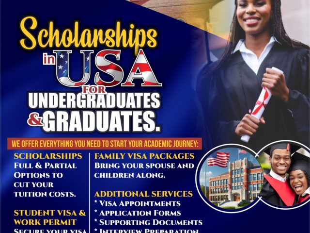 Scholarship Opportunities in the USA for Graduate and Undergraduate Students!